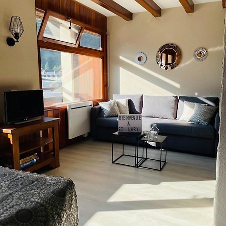 Appartement 58 M2 Avec Piscine Interieure Vue Montagne Centre Village , Parking Prive Saint-Lary-Soulan Esterno foto