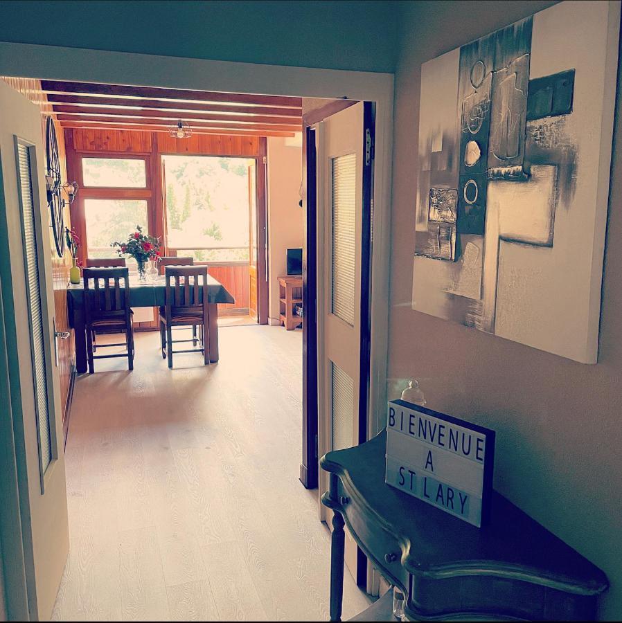 Appartement 58 M2 Avec Piscine Interieure Vue Montagne Centre Village , Parking Prive Saint-Lary-Soulan Esterno foto